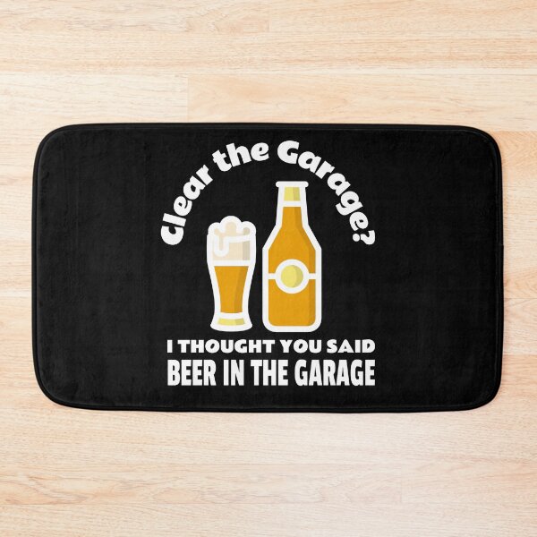 Item preview, Beer In The Garage designed and sold by MoonsmileProd.