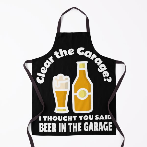 Item preview, Beer In The Garage designed and sold by MoonsmileProd.