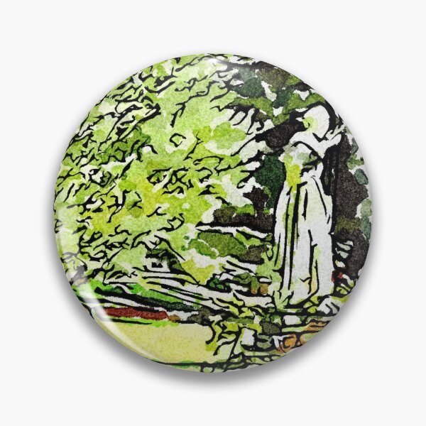 Item preview, Hortus Conclusus: olive trees with statue of the saint designed and sold by Giuseppe Cocco.