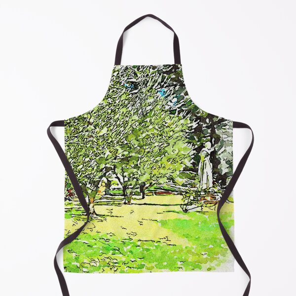Item preview, Hortus Conclusus: olive trees with statue of the saint designed and sold by Giuseppe Cocco.