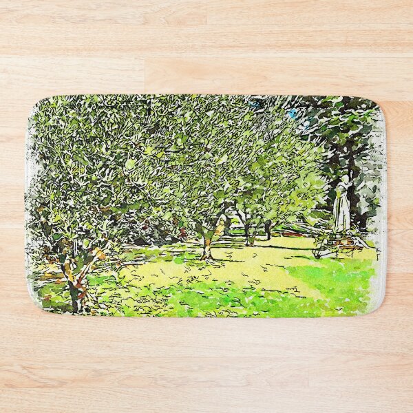 Item preview, Hortus Conclusus: olive trees with statue of the saint designed and sold by Giuseppe Cocco.