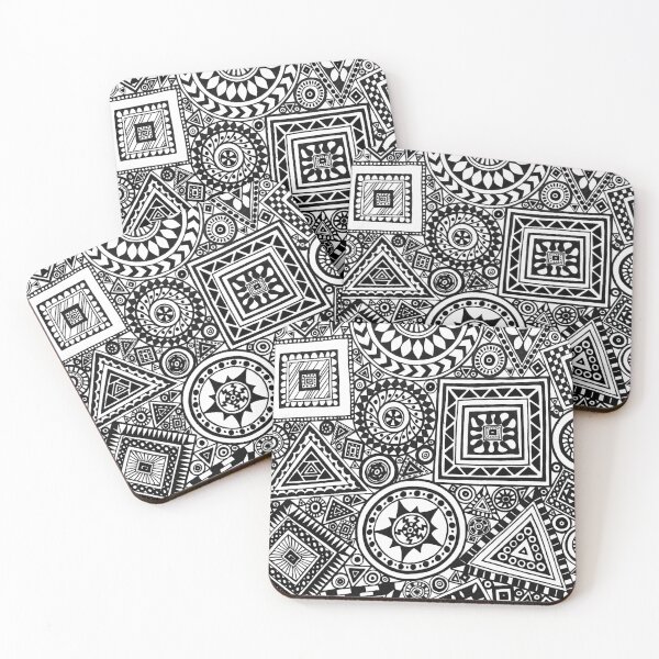 Item preview, Pattern of Shapes designed and sold by nkarynne.