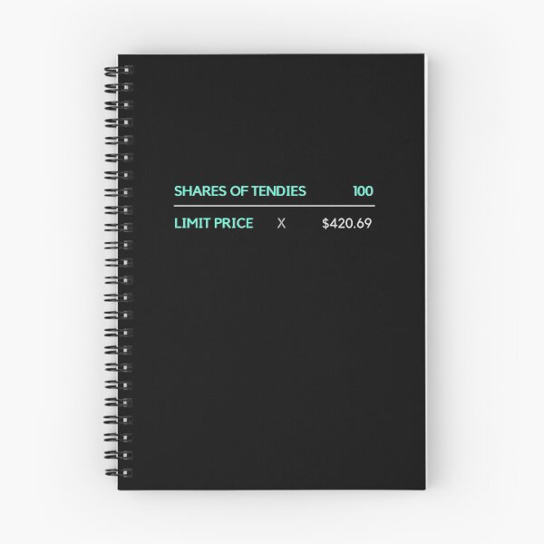 Item preview, Wall Street Bets Buy TENDIES Robinhooders Limit Order 420.69 designed and sold by ravishdesigns.