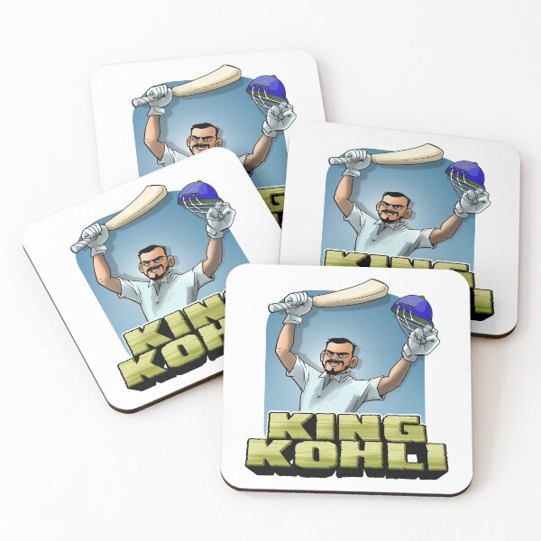 King Kohli Coasters (Set of 4)