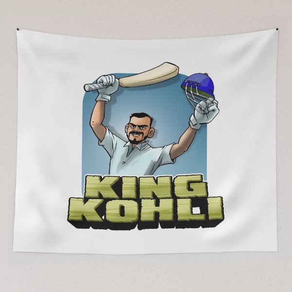 Item preview, King Kohli designed and sold by GuerillaCricket.