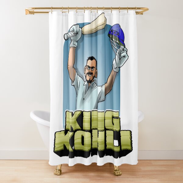King Kohli Shower Curtain