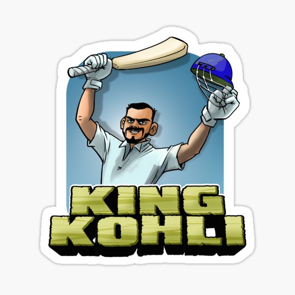 King Kohli Sticker