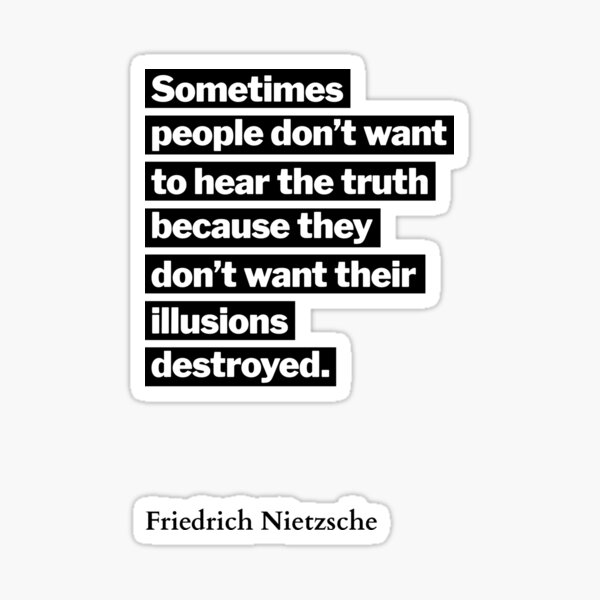 Item preview, Nietzsche quote designed and sold by HumanQuoteLand.