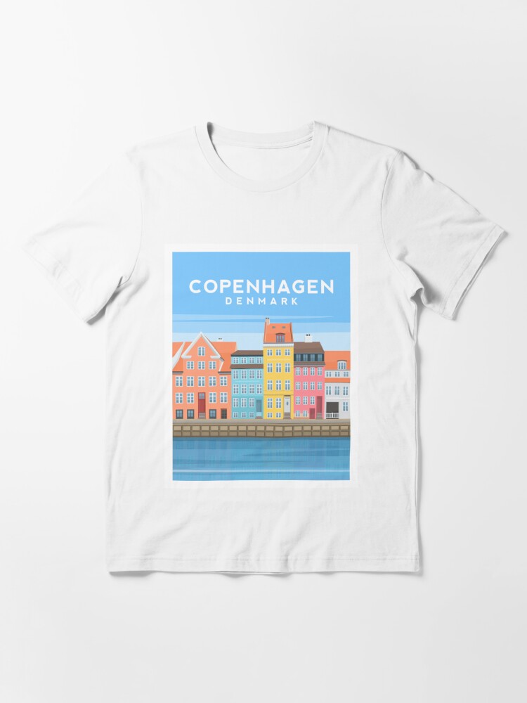 Copenhagen Canal Houses, Denmark" for Sale typelab | Redbubble