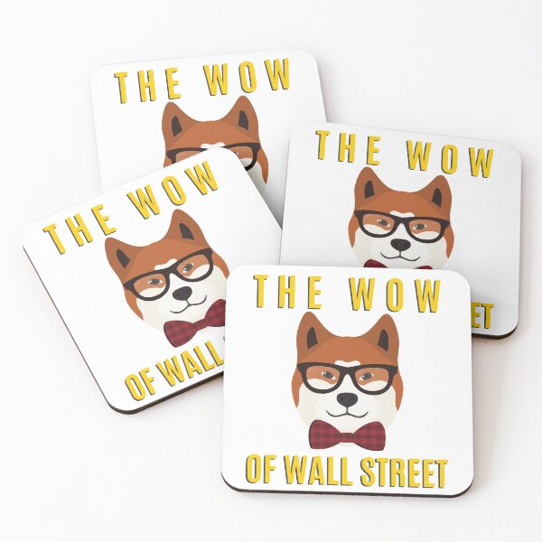 Item preview, The Wow Of The Wall Street - Funny Office Dogo   designed and sold by PandaSoul.