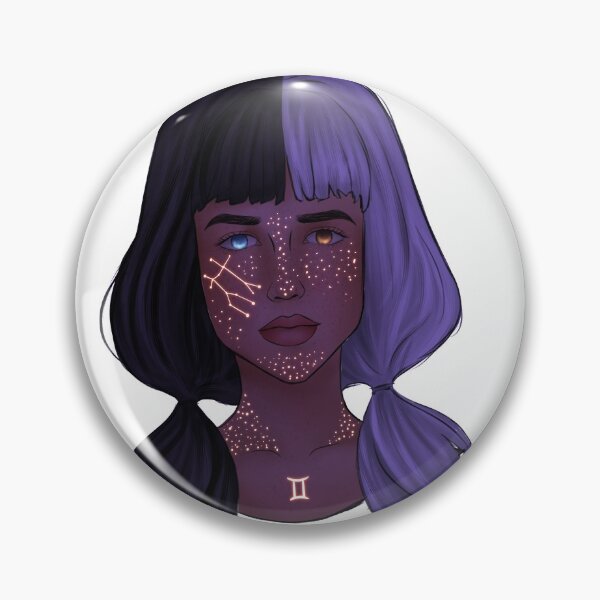 Artikelvorschau, Gemini Girl (dunkle Version) entworfen und verkauft von ArizonaRayne.