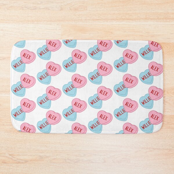 Item preview, Alex & Willie Candy Hearts designed and sold by jesimink.