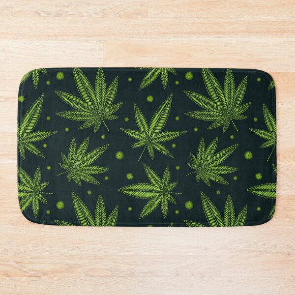 Item preview, Embroidered cannabis leaves designed and sold by JuliaGosteva.
