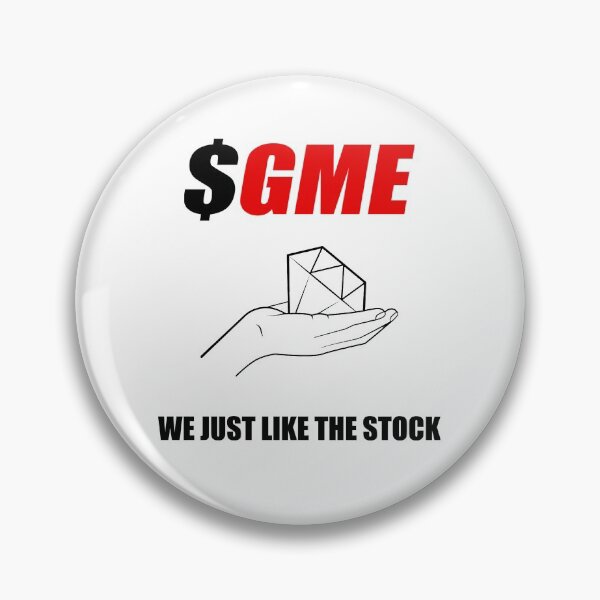 Item preview, GameStop - GME - We Just Like The Stock designed and sold by danielmwright.
