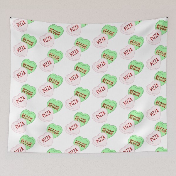 Item preview, Reggie & Pizza Candy Hearts designed and sold by jesimink.