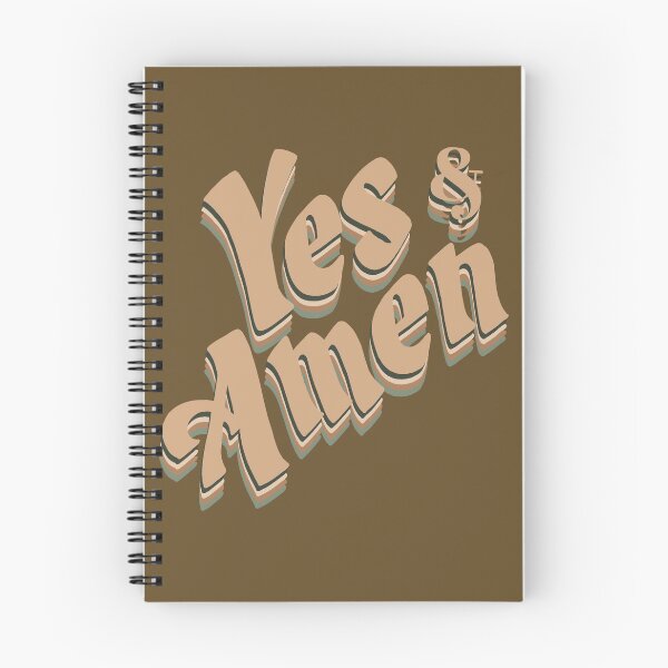 Item preview, Yes and Amen designed and sold by junkdrawerideas.