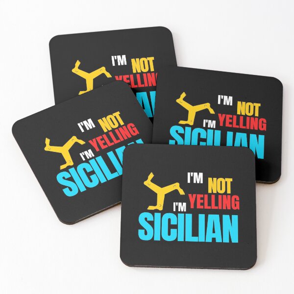 Item preview, I'm not yelling, I'm sicilian designed and sold by Original1977.