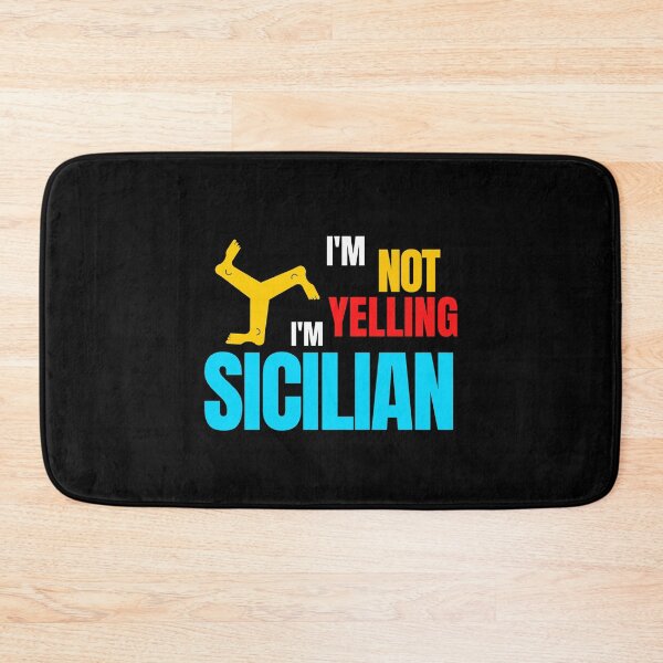 Item preview, I'm not yelling, I'm sicilian designed and sold by Original1977.