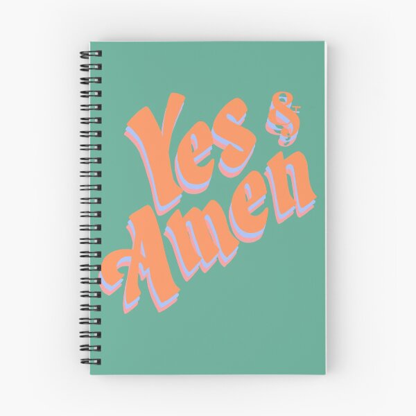 Item preview, Yes and Amen designed and sold by junkdrawerideas.