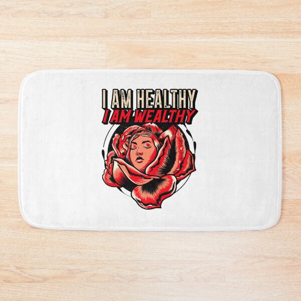 Item preview, I am healthy I am wealthy designed and sold by msify.