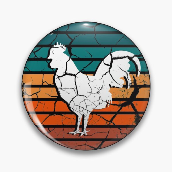 Item preview, Vintage Chicken Sunset designed and sold by Rooster Syndicate.