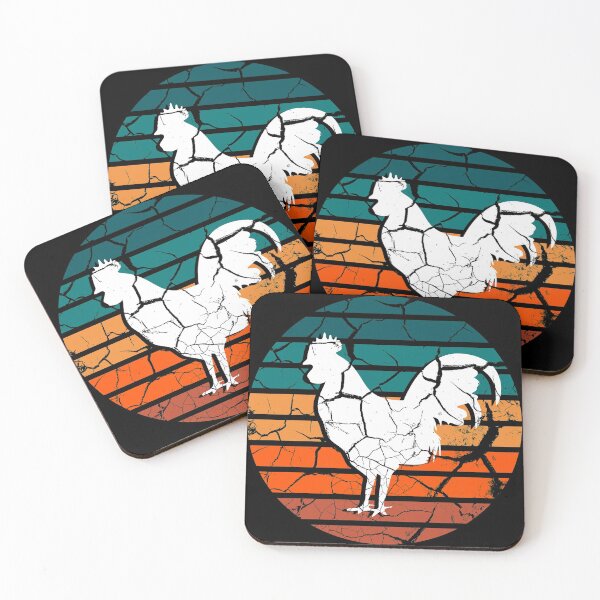 Item preview, Vintage Chicken Sunset designed and sold by Rooster Syndicate.