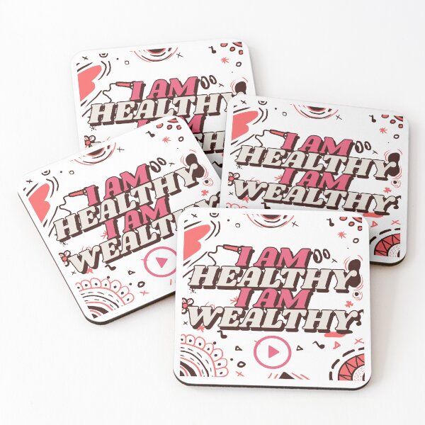 Item preview, I am healthy I am wealthy designed and sold by msify.