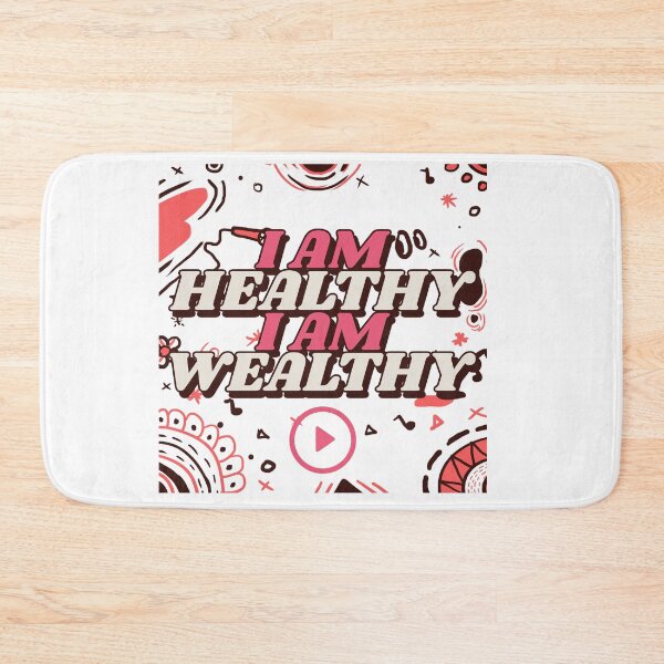 Item preview, I am healthy I am wealthy designed and sold by msify.