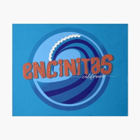Encinitas California Art Board Print