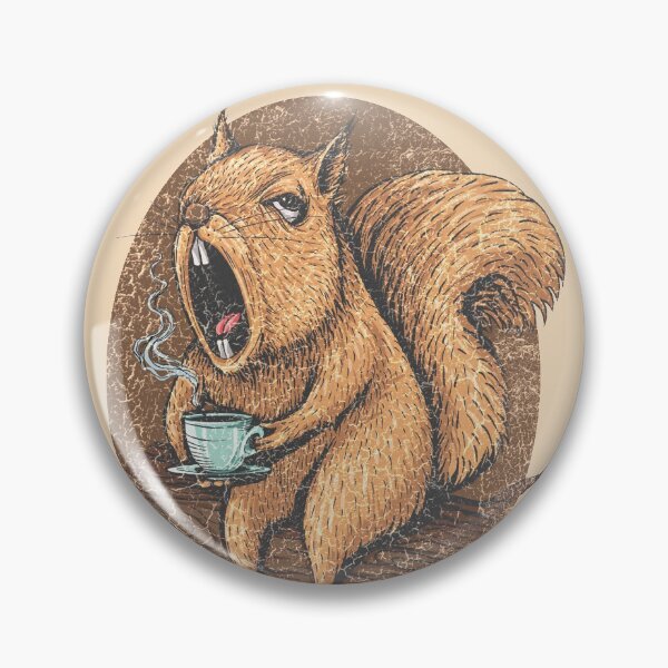 Item preview, Funny Squirrel Nuts about Coffee  designed and sold by zarmar.