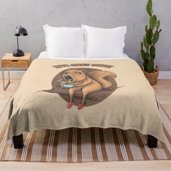 Item preview, Funny Squirrel Nuts about Coffee  designed and sold by zarmar.