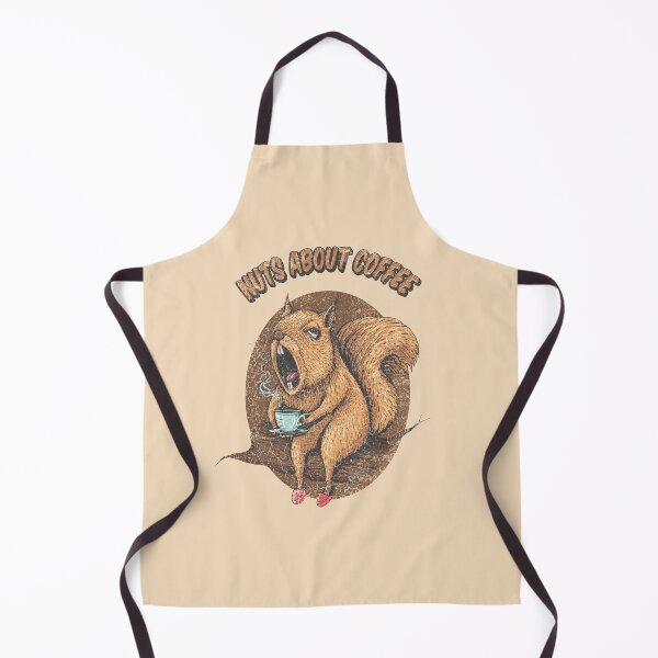 Item preview, Funny Squirrel Nuts about Coffee designed and sold by zarmar.