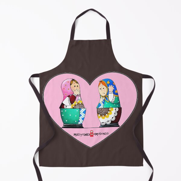 Artikelvorschau, Valentine Matryoshka verwirrt entworfen und verkauft von Matryoshka Emotions.
