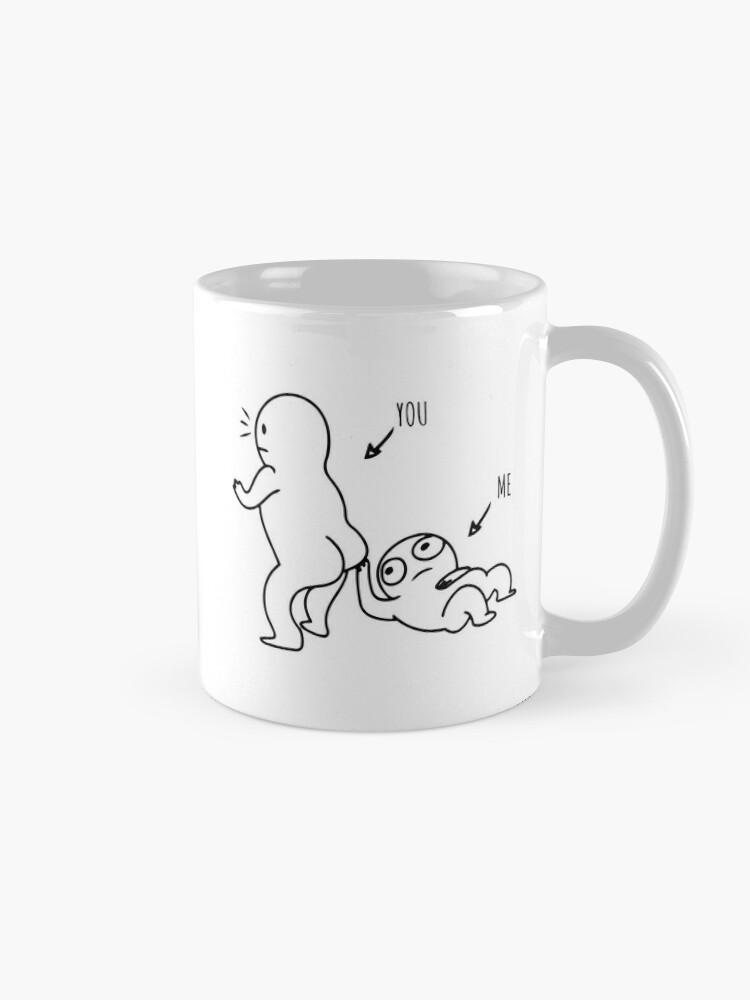 Mug à café for Sale avec l'œuvre « Joli couple touchant les fesses » de  l'artiste KMIKBAL7