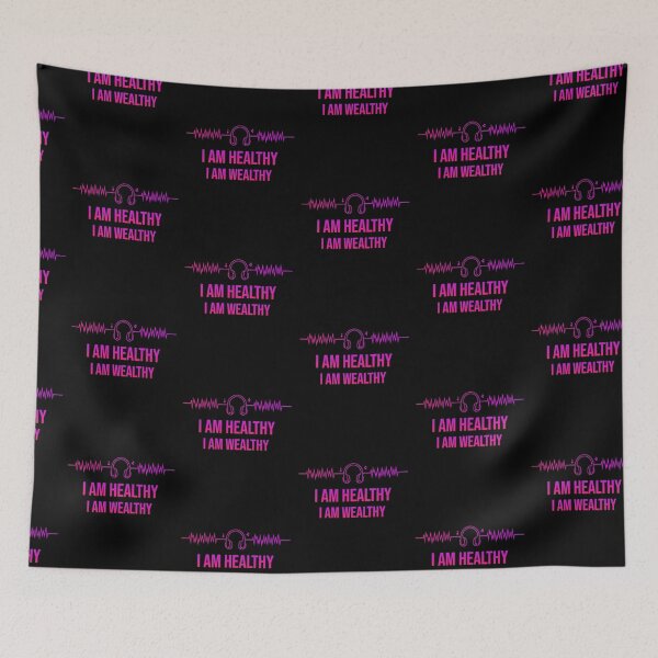 Item preview, I am healthy I am wealthy designed and sold by msify.
