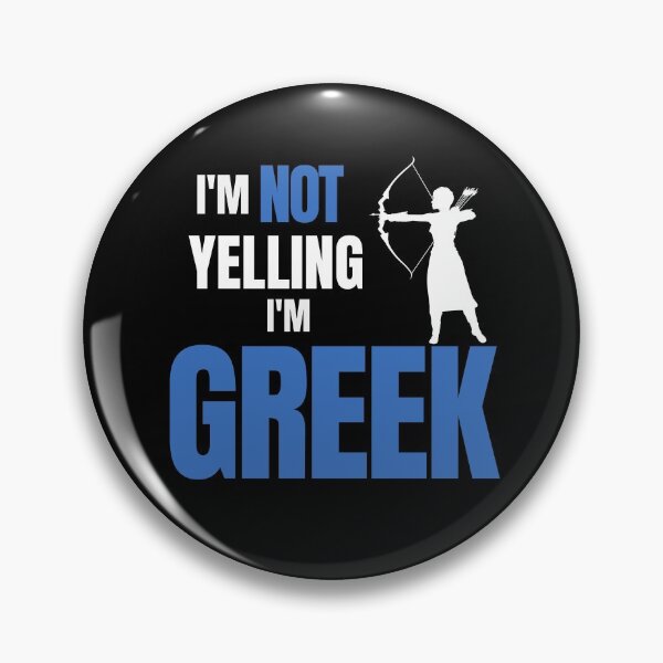 Item preview, I'm not yelling, I'm greek designed and sold by Original1977.