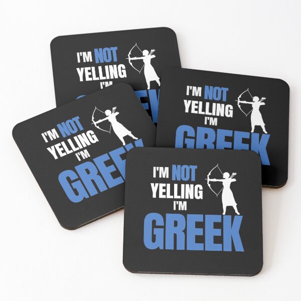 Item preview, I'm not yelling, I'm greek designed and sold by Original1977.