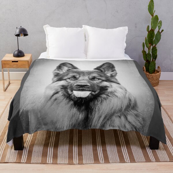 Item preview, German Shepherd dog - BW Vintage - D44 designed and sold by DecoVintage.