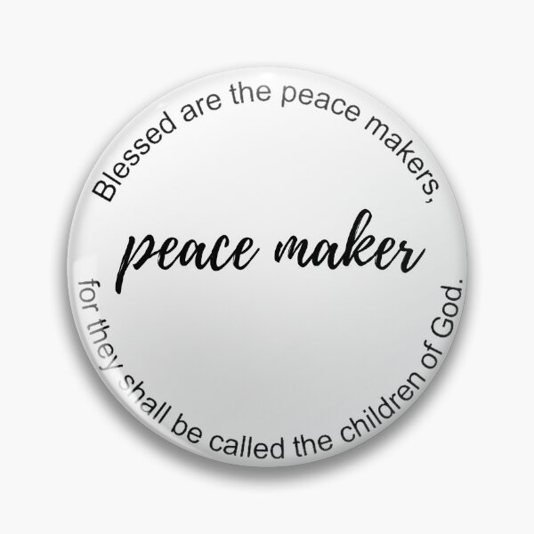 Item preview, Peace Maker (Matthew 5:9) designed and sold by ChristianCoding.