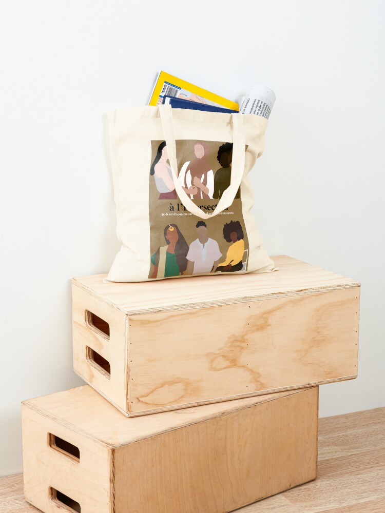 Tote bag ''à l'intersection groupe' : autre vue