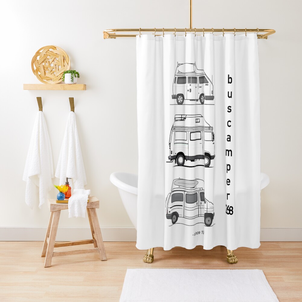Just the campervans Shower Curtain