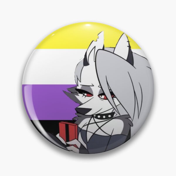 Item preview, Loona Non-Binary Pin  designed and sold by Cosplayshin.
