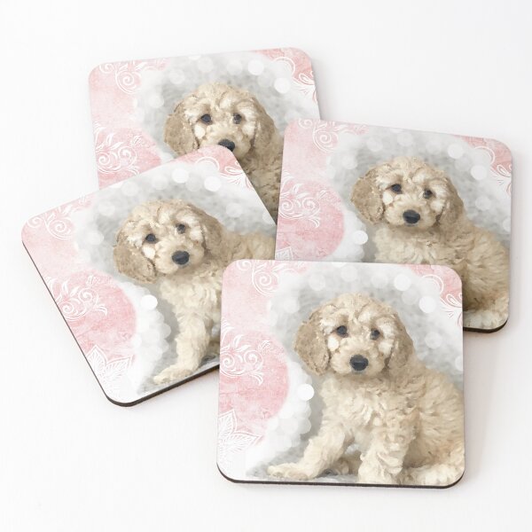 Item preview, Cockapoo Cockerpoo Watercolour Portrait designed and sold by OByD.