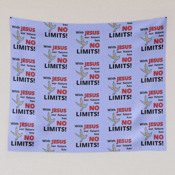 Item preview, With Jesus our future has no limits! designed and sold by MGonline.