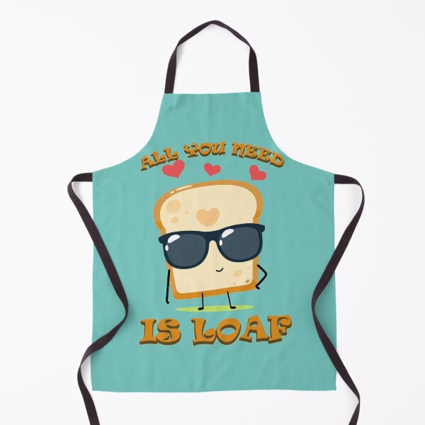 Item preview, All You Need Is Loaf- All you knead is loaf- Funny Valentine's Day Food Pun designed and sold by EvaLobo.