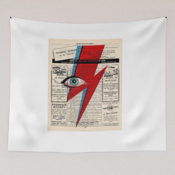Item preview, David Bowie Eyes lightning Ziggy Stardust designed and sold by lapetiteart.