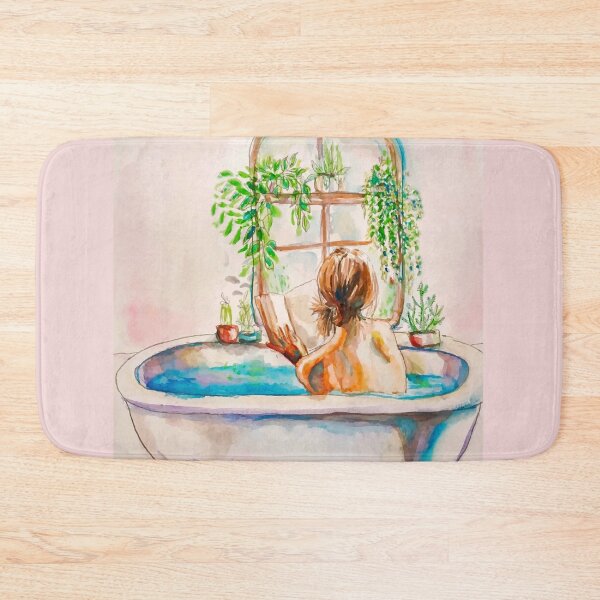 Item preview, Watercolor Bath designed and sold by Katdoodat.
