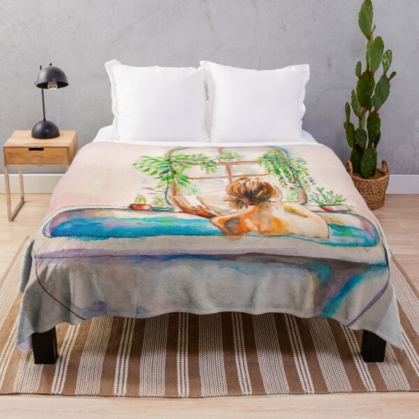 Item preview, Watercolor Bath designed and sold by Katdoodat.