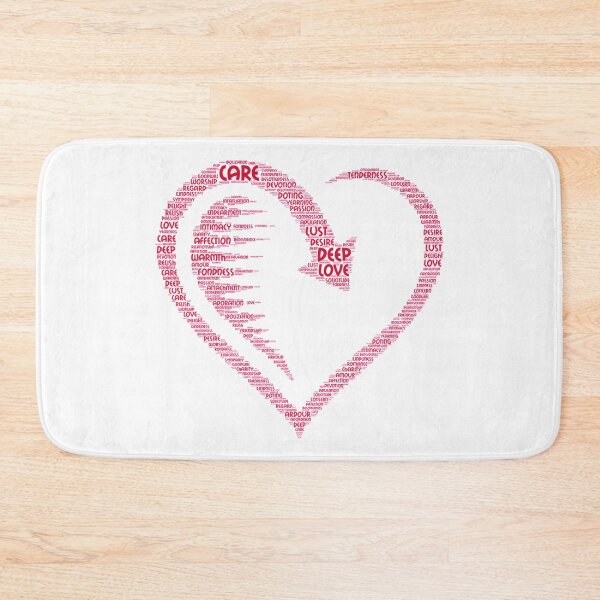 Item preview, Valentine's day heart love words designed and sold by odrito.