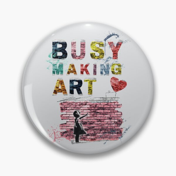Item preview, Busy Making Art (Urban Style)  designed and sold by albix81.